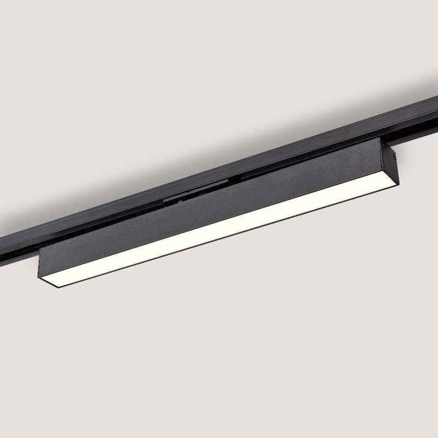 Трековый светильник PP-0035-35W-6K BLACK