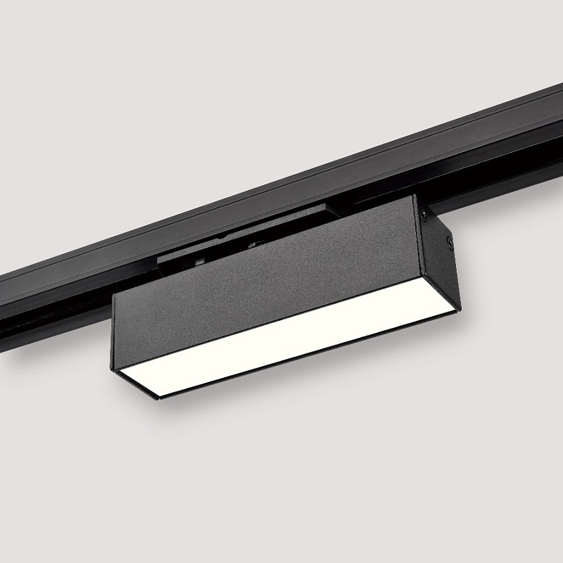 Трековый светильник PP-0012-12W-4K BLACK