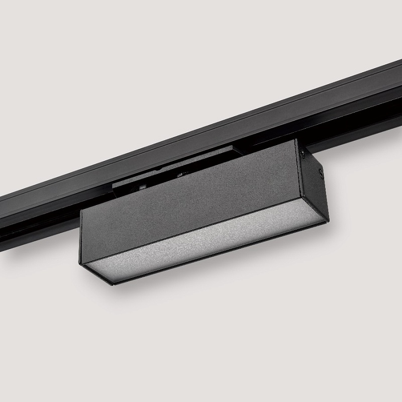 Трековый светильник PP-0012-12W-4K BLACK