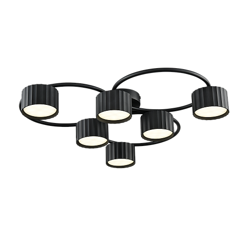 Люстра потолочная в гостиную в современном стиле