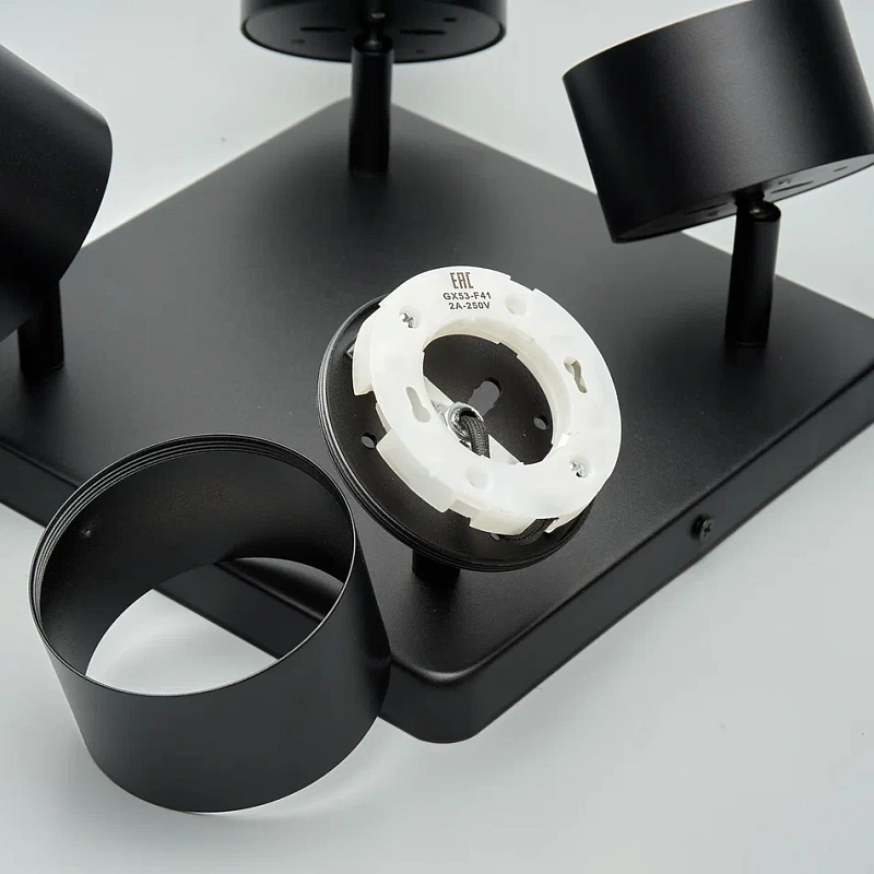 Светильник спот PP-104Q BLACK