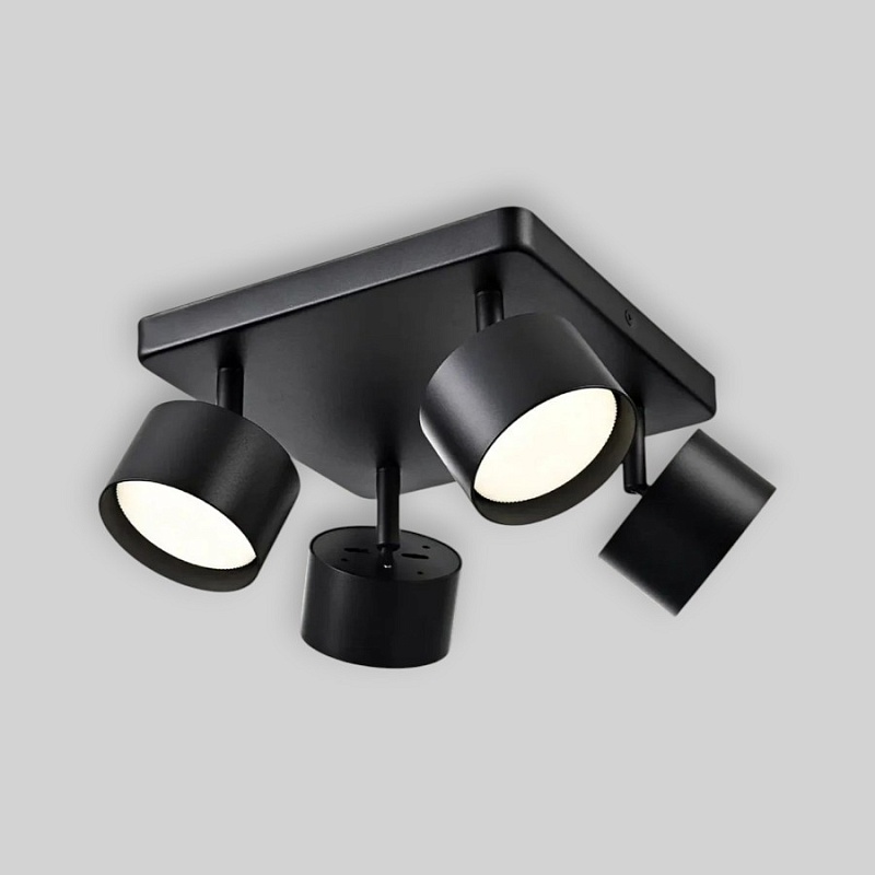 Светильник спот PP-104Q BLACK