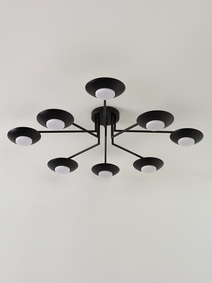 Потолочная люстра PP-53114-8-black