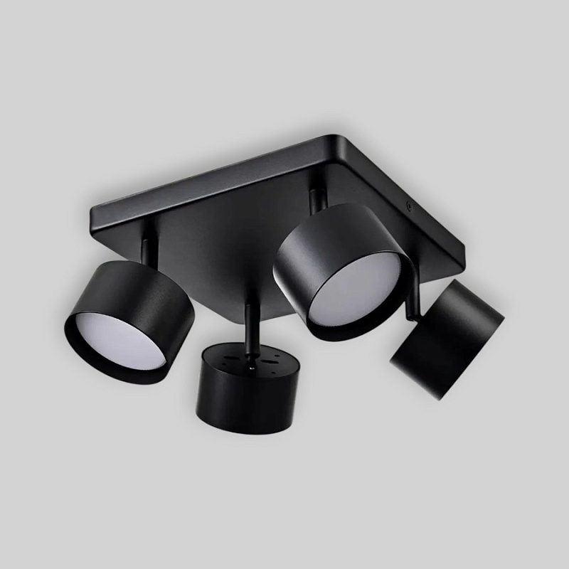 Светильник спот PP-104Q BLACK