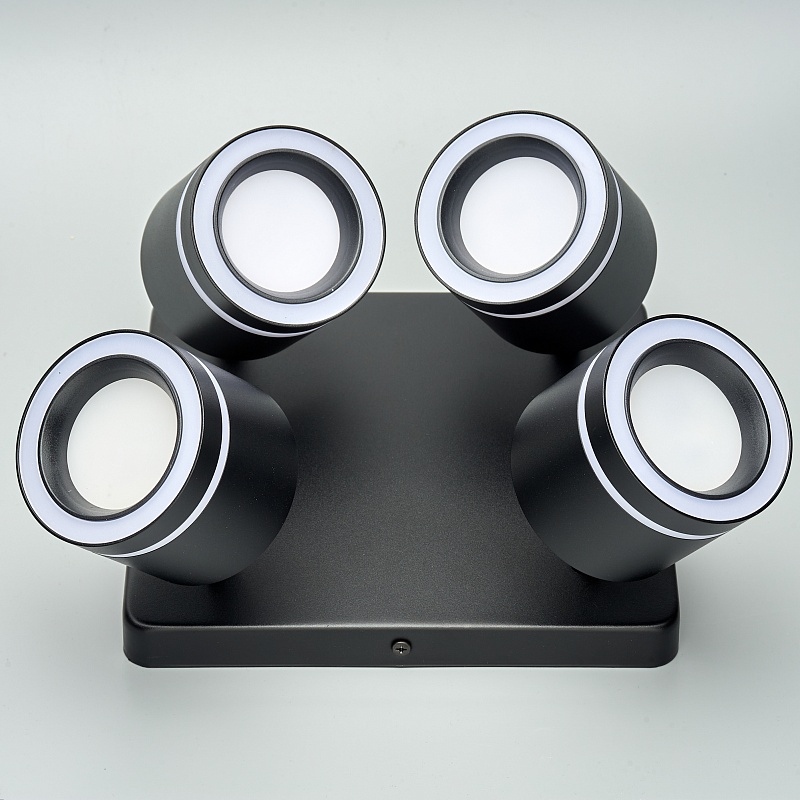 Светильник спот PP-204Q BLACK